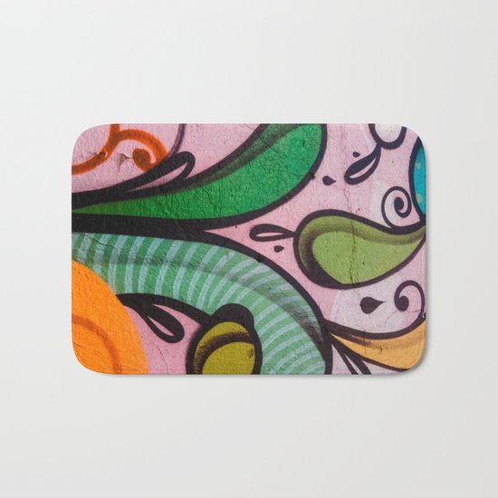 Colors at the wall Bath Mat
