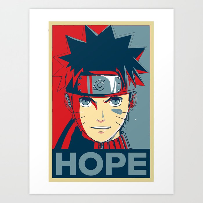 Believe It Naruto Uzumaki Art Print Believe It Naruto Uzumaki Art Print