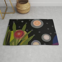 Starry night Area & Throw Rug