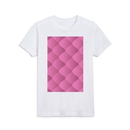 Trendy Royal Pink Leather Collection Kids T Shirt