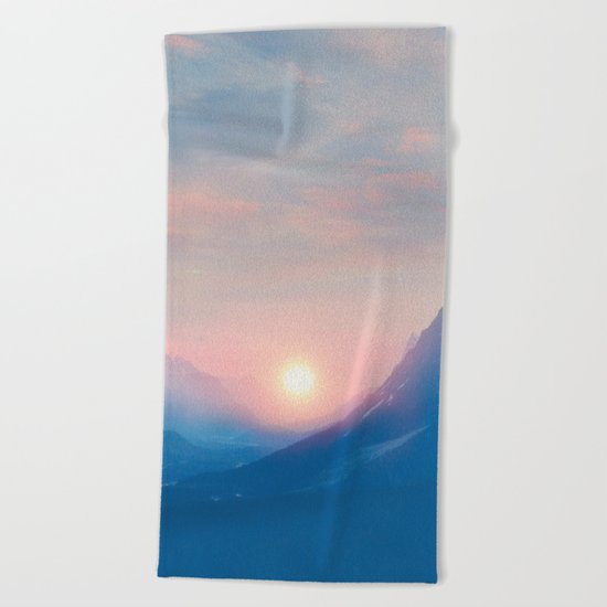 Pastel vibes 08 Beach Towel