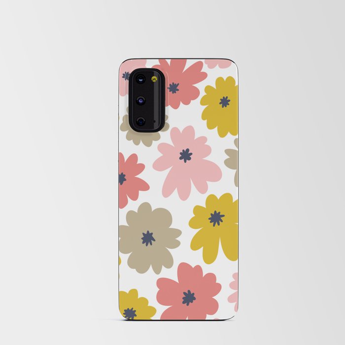 Floral Pattern Android Card Case