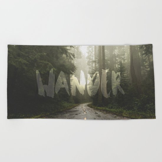 WANDER Beach Towel