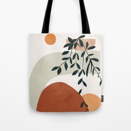 Soft Shapes I Tote Bag | Nature, Art, Line, Abstract, Geometry, Balance, Drawing, Curated, Geometric, Summer 