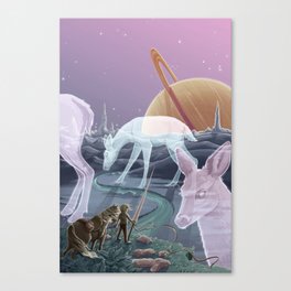 Far From the Fields of Home Canvas Print
