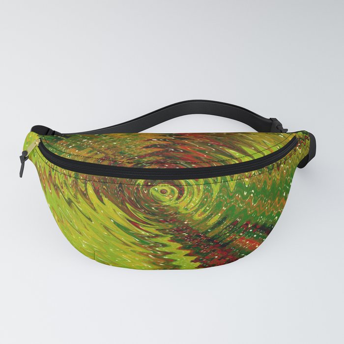 Colourful Pond Trippy Abstract Psychedelic Artwork Fanny Pack