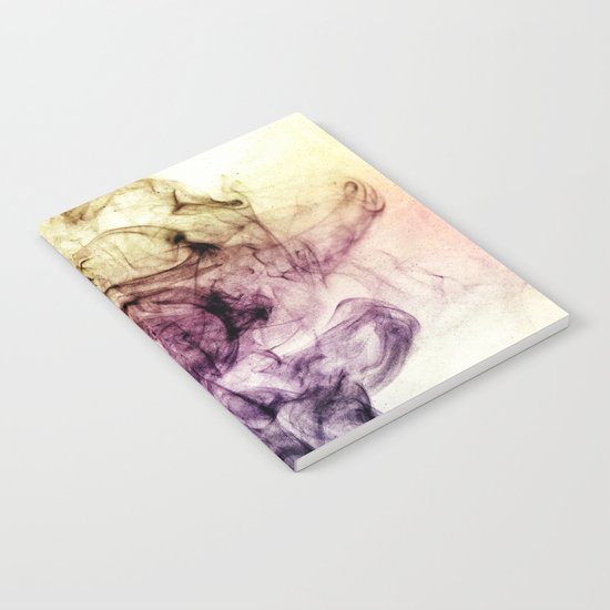 Beautiful Purple Brown Smoky Dust Notebook