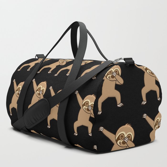 Sloth top duffle bag