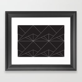 Contrast rug Framed Art Print
