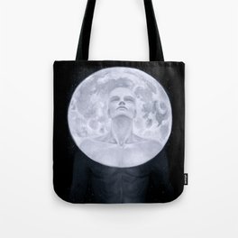 Moon Man Tote Bag