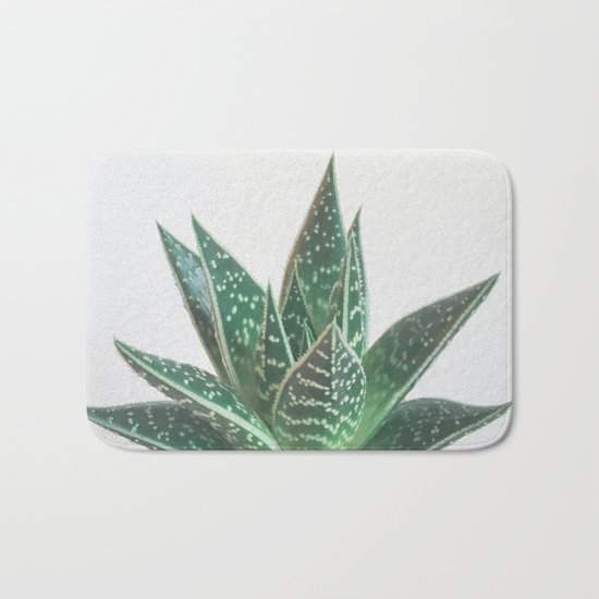 Aloe Tiki Bath Mat