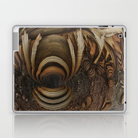 wood-chips Laptop & iPad Skin