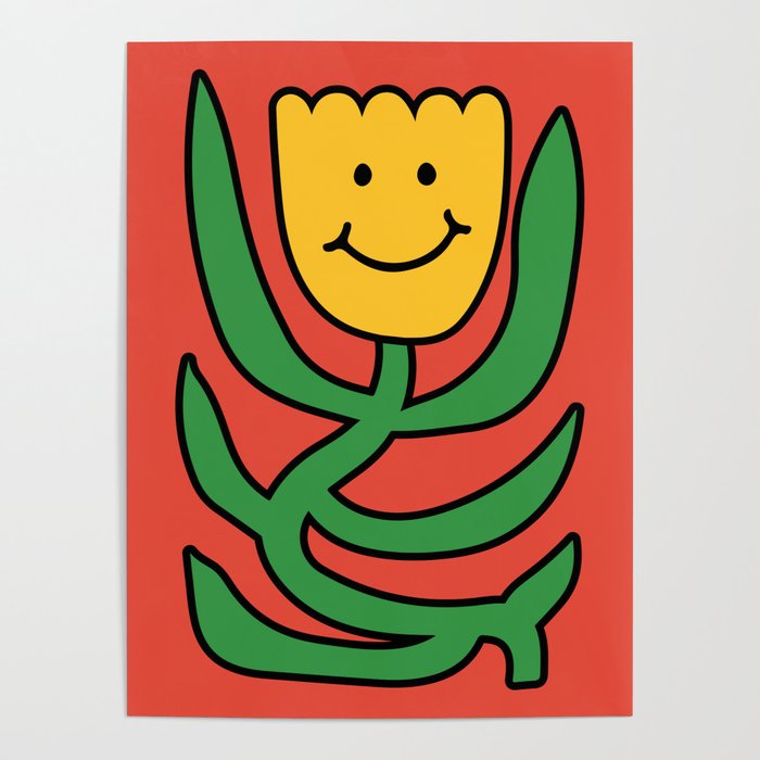 THE FLOWER OF JOY 01 Poster by ayeyokp Society6