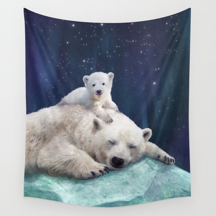 Polar bear on sale tapestry