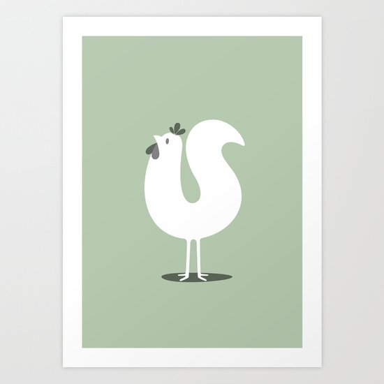 CHICKEN Art Print