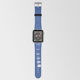 Abstract Geometric Stripe Line Apple Watch Band