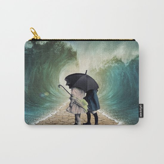 Waves Carry-All Pouch