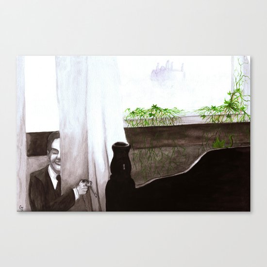 "Give Up" by Cap Blackard Canvas Print