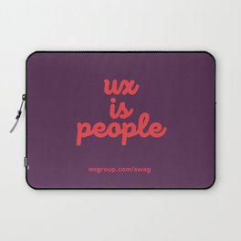 UX is People Laptop Sleeve