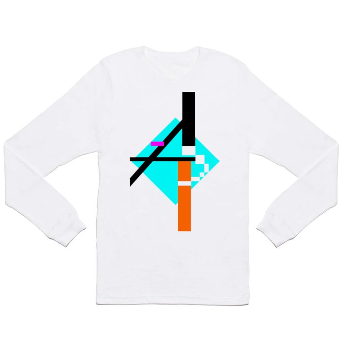Abstract typo Long Sleeve T Shirt
