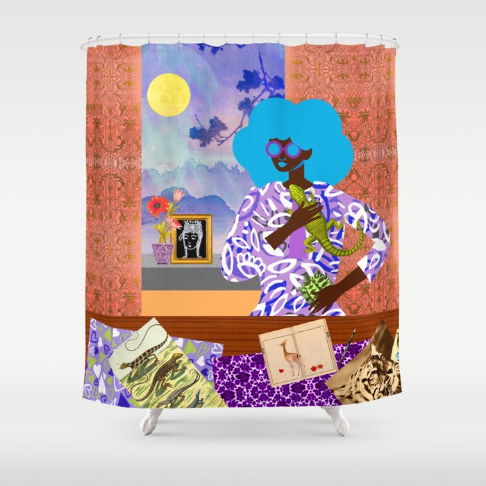 Zoology Shower Curtain By Thepairabirds Society6