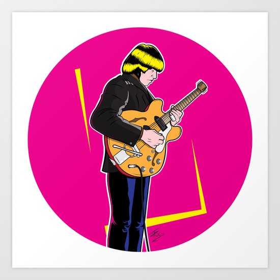 Brian Jones Art Print