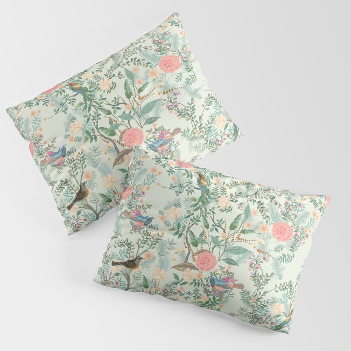 Mint green cheap pillow shams