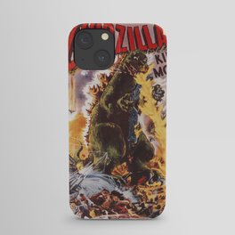 Godzilla rampage iPhone Case