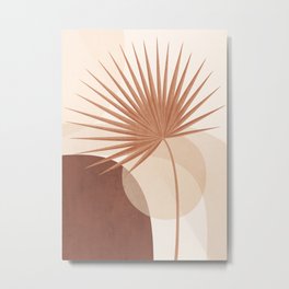 Tropical Leaf- Abstract Art 20 Metal Print | Graphic Design, Illustration, Home Decor, Art, Leaf, Shapes, Leaves, Minimalist, Nature, Painting 