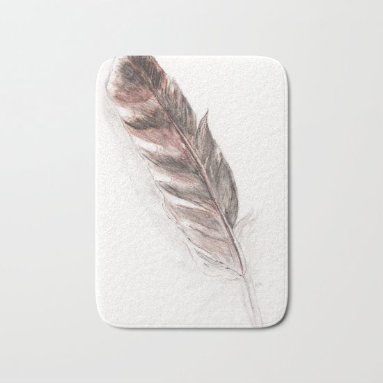 Feather Bath Mat