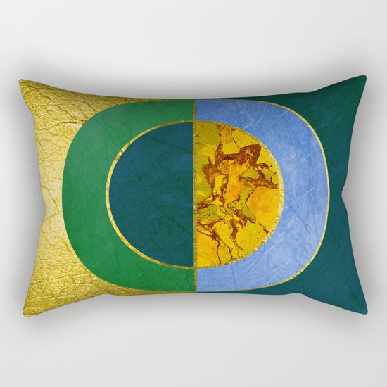 Abstract #122 Rectangular Pillow
