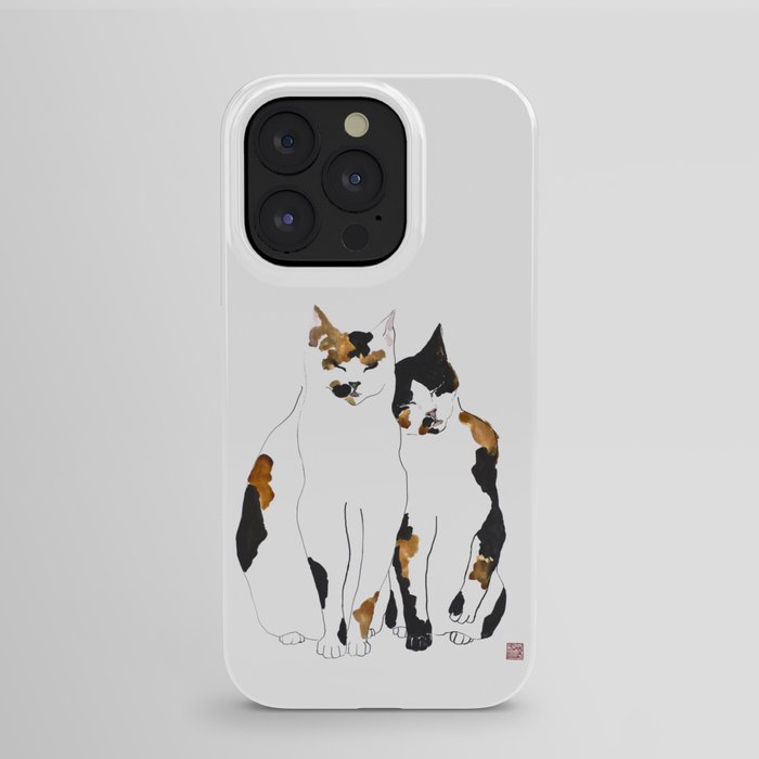 Loving cats iPhone Case