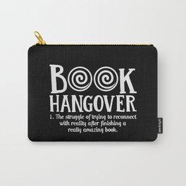 Funny Book Hangover Definition Carry-All Pouch