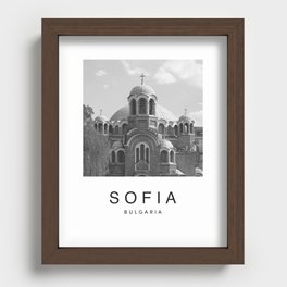 Sofia, Bulgaria Recessed Framed Print