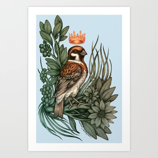 Rose Gold Art Print