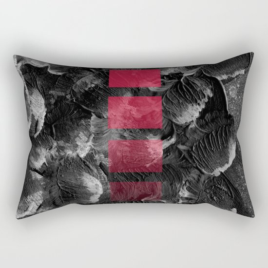 black ocean Rectangular Pillow