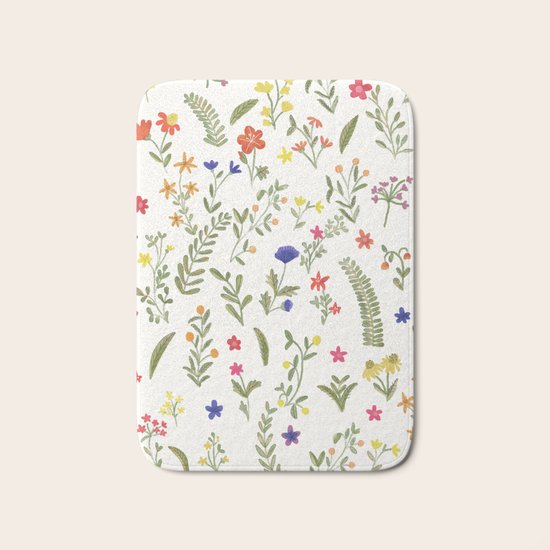Spring Garden Bath Mat