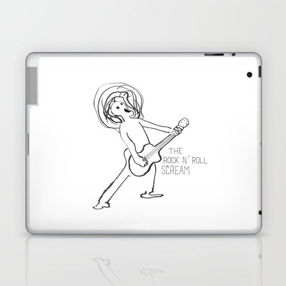 Rock & roll scream Laptop & iPad Skin