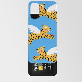Flying Tiger (Blue) Android Card Case