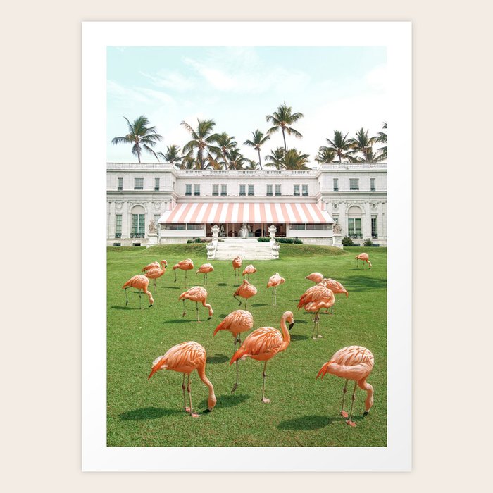 Palm Beach Art Print by Summer Club By Paul Society6