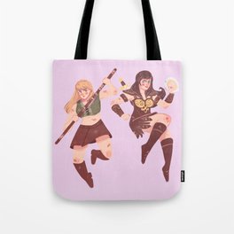 Xena and Gabrielle Tote Bag | Illustration, Digital, Movies & TV, Drawing, People 