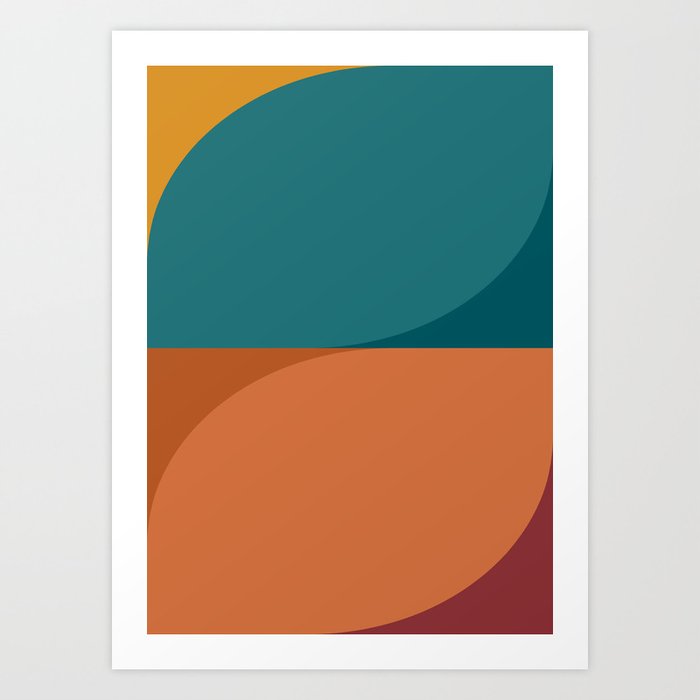 Almond Abstract XII Art Print