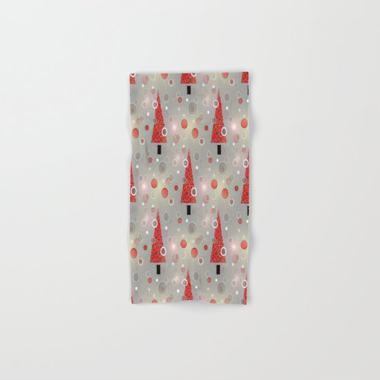 Holiday Snow Fall Hand & Bath Towel