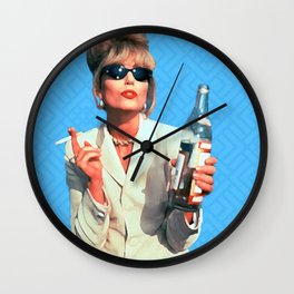 Every Woman Needs A Role Model AbFab Patsy Wall Clock | Tvshow, Absolutely, Collage, Fashion, Smoking, Fabulous, Sunglasses, British, Patsy, Drunk 