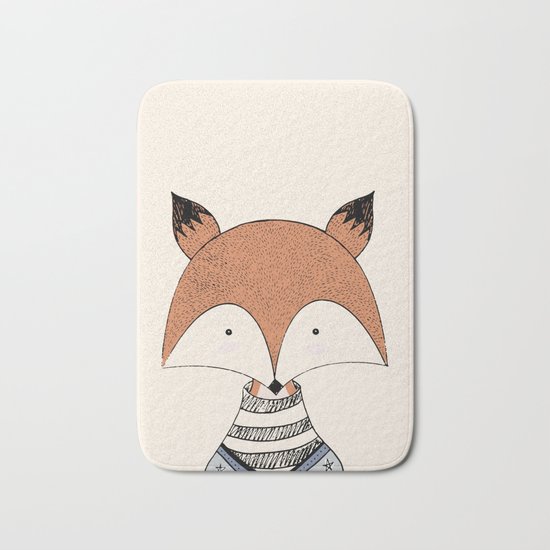 Fox Bath Mat