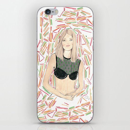 Pick Up Stix iPhone & iPod Skin