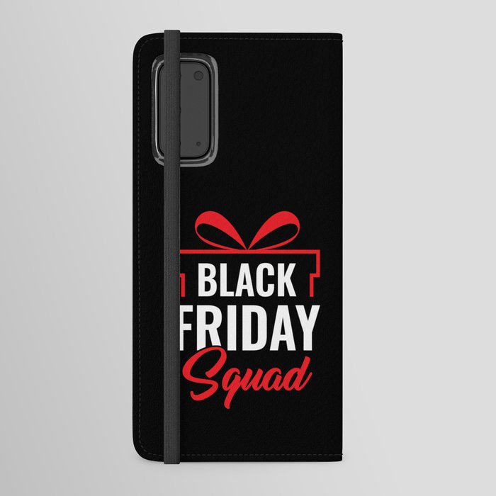 Black Friday Shopping Squad Android Wallet Case