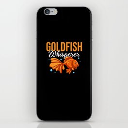 Goldfish Oranda Tank Food Bowl Aquarium iPhone Skin