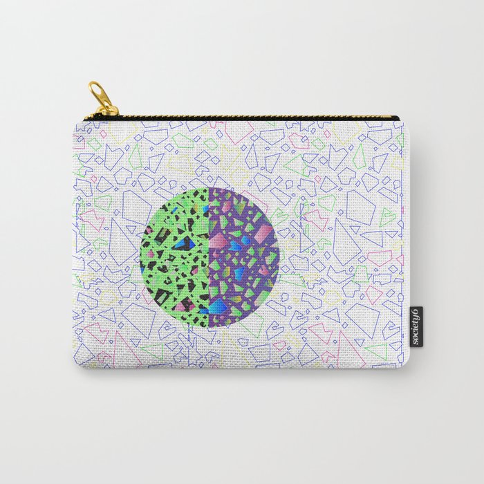 floral funk Carry-All Pouch