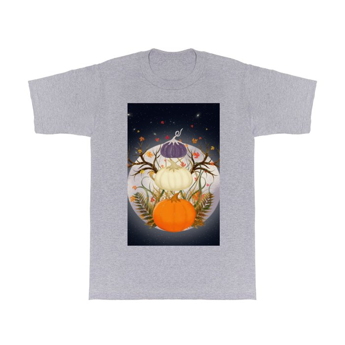 Floating Frosted Pumpkins T Shirt